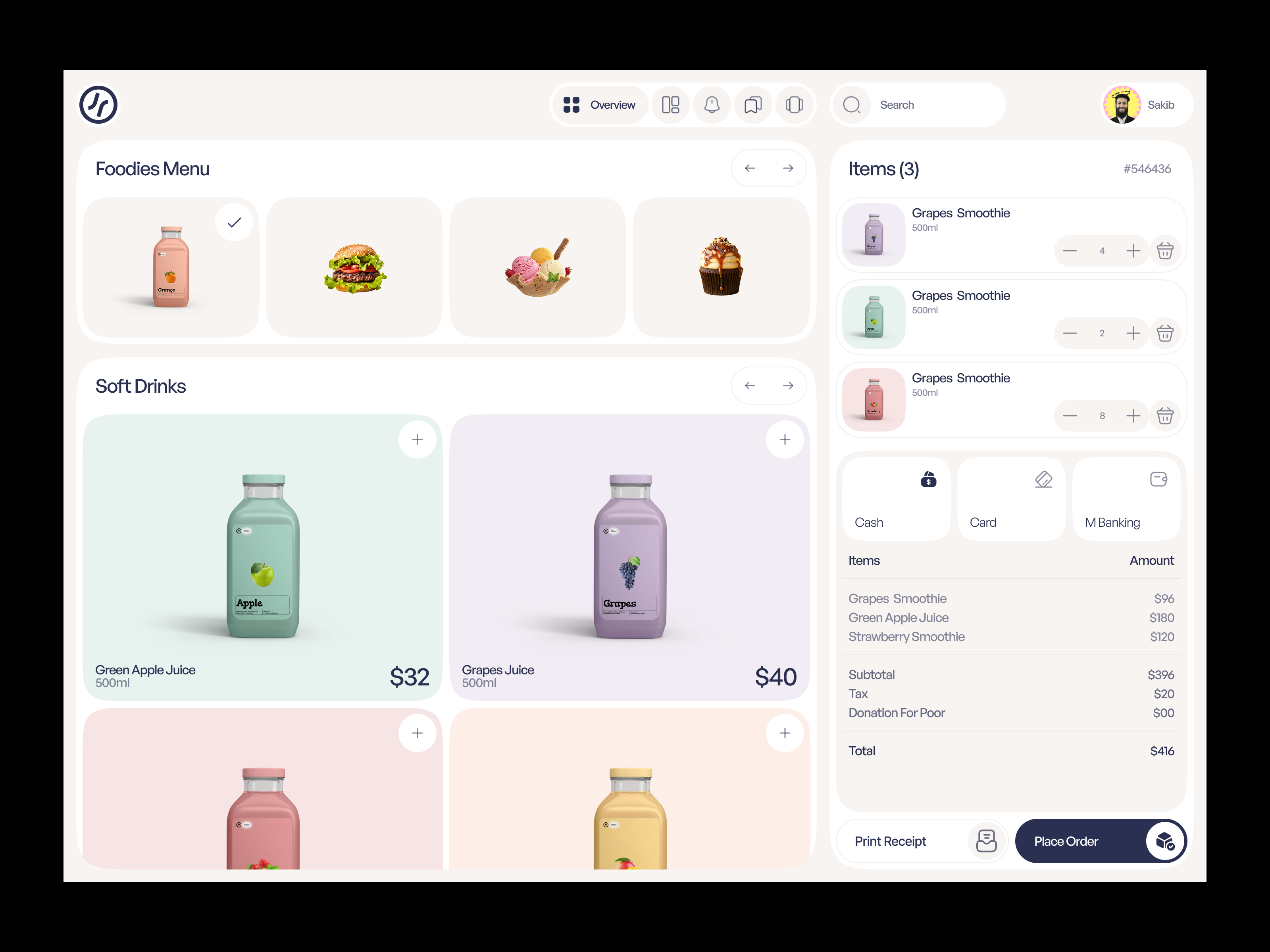 Example of Premium UI UX Design For Saas & Dashboard