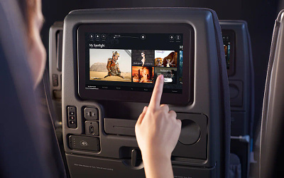 Singapore Airlines IFE airline airplane design hmi ife in flight entertainment inflight entertainment interactive interface media player ui