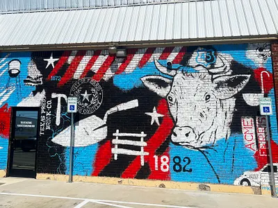 Ferris Texas mural ferris mural texas wall art