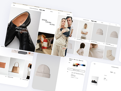 Fashion Simplicity Brand design e commerce ecommerce fashion product design simple ui