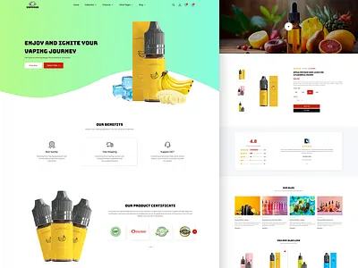 Browse thousands of E Liquid images for design inspiration | Dribbble