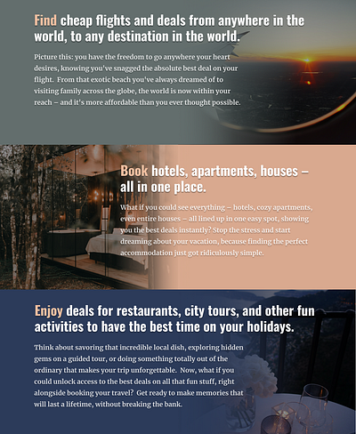 Travel Ad - Contrast ad design graphic design moonbase promotional travel