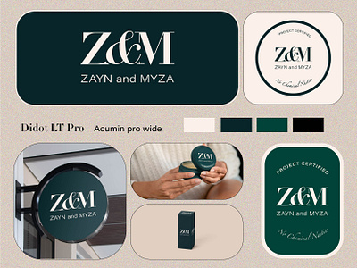 Rebranding Zayn & Myza branding graphic design logo