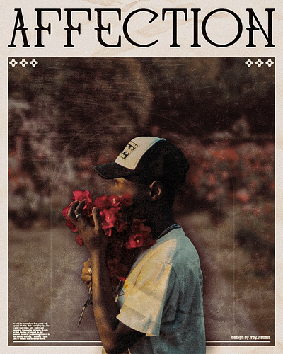 Affection - Poster graphic design poster
