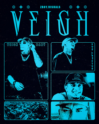 Veigh - Poster 2 graphic design poster