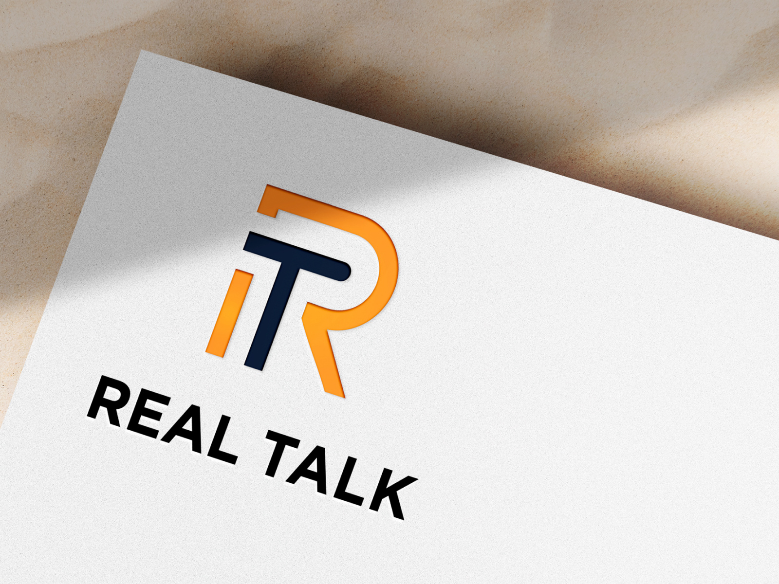 Real Talk App Logo and Icon Design branding graphic design logo ui