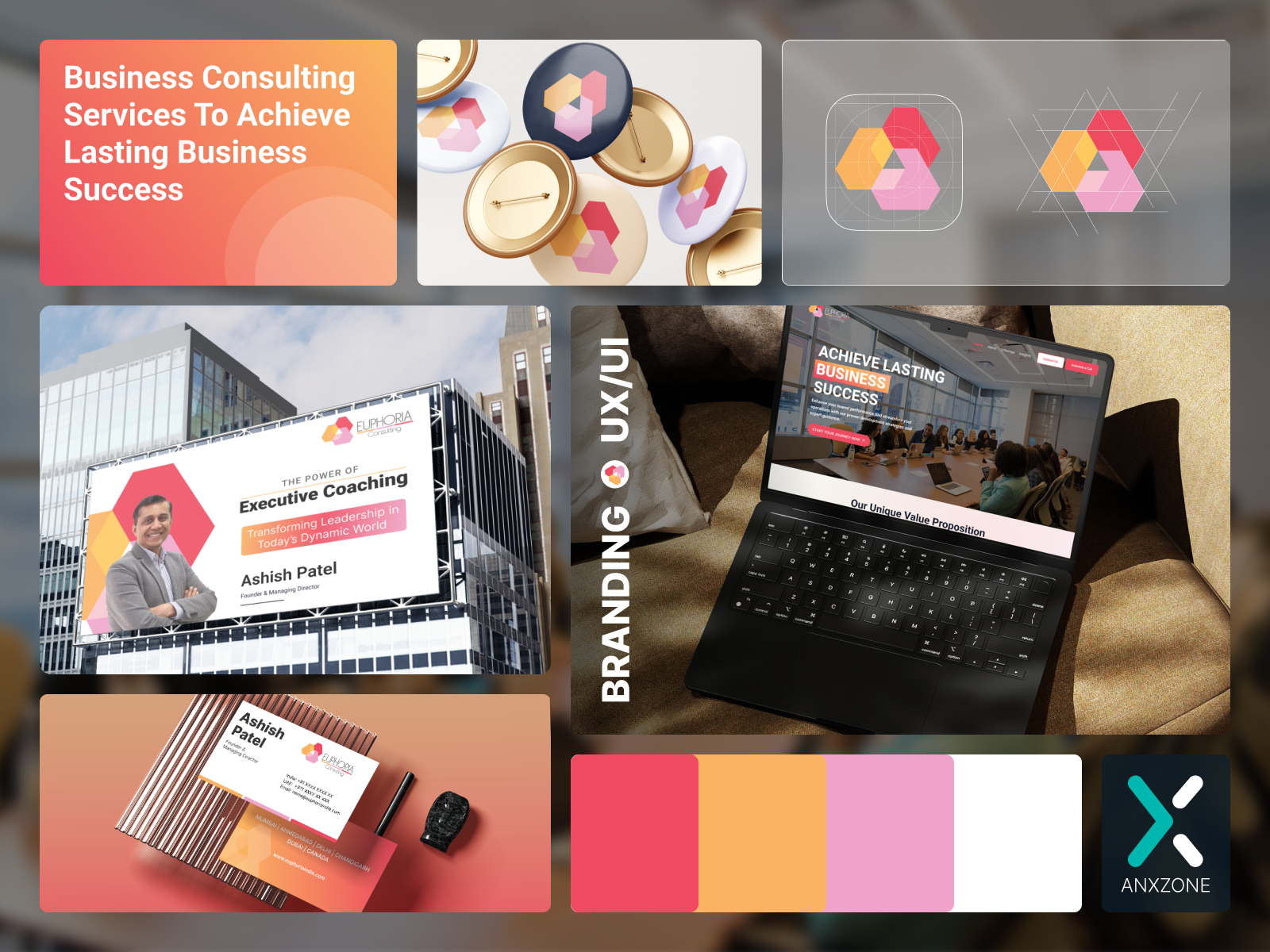 Example of Startup Package: Web + Logo + Identity