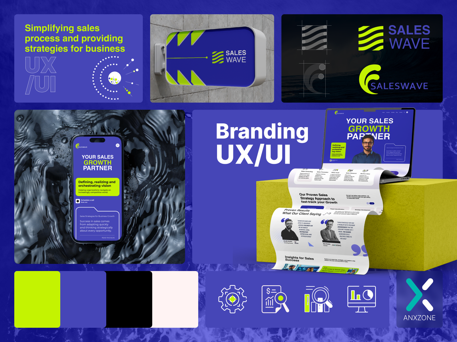 Example of Startup Package: Web + Logo + Identity