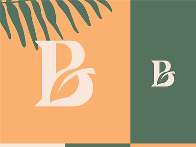 Bahleaf - Tea Logo Design b beverage drink leaf logo logodesigner natural negative space symbol tea