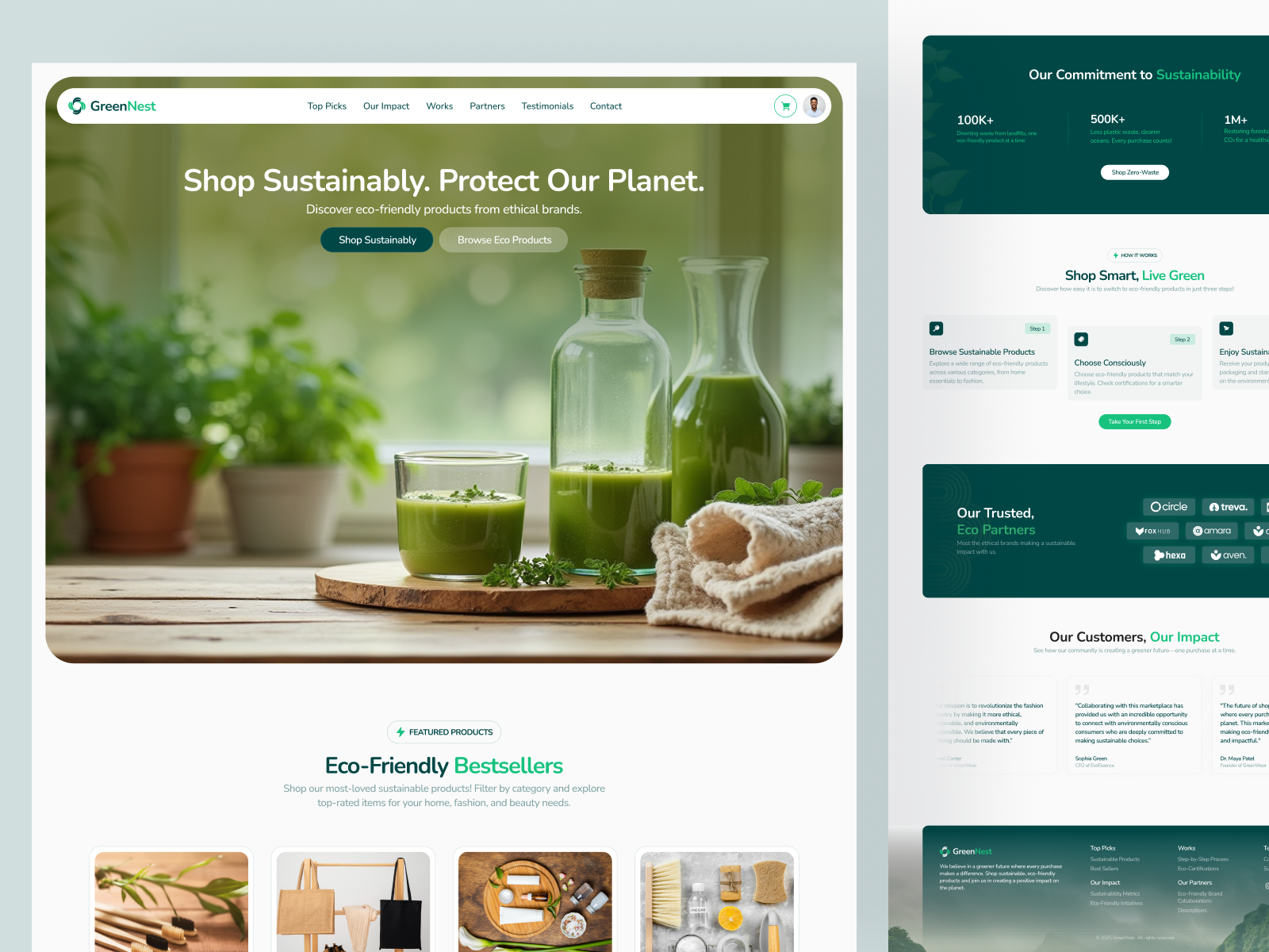 Example of High Converting Landing Page Design