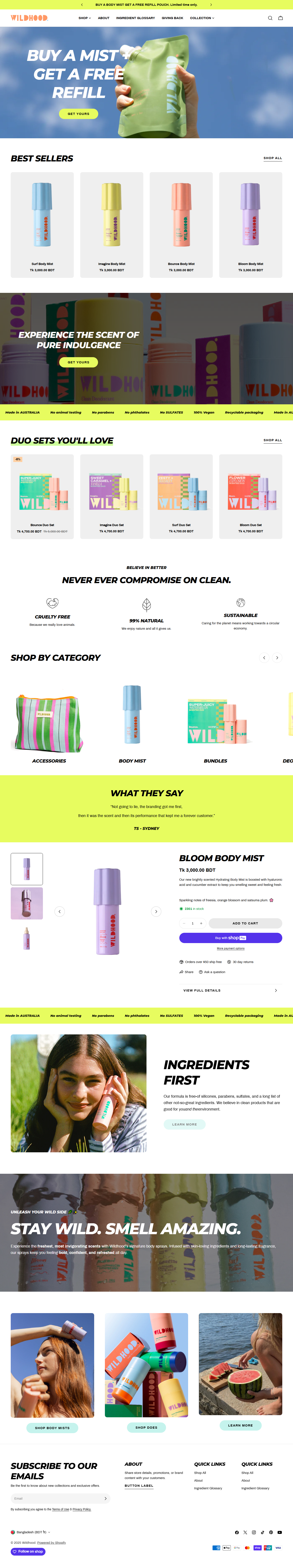 Wildhood store setup design gempages illustration landing page pagefly replo shopify shopify developer shopify landing page ui
