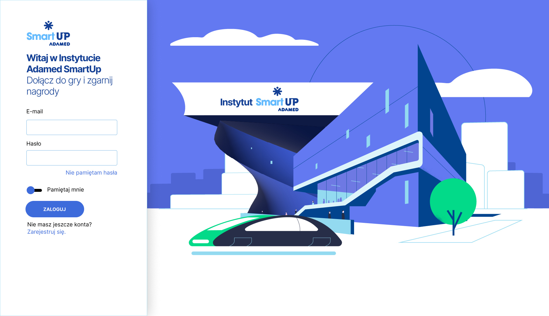 Instytut Adamed Smart Up graphic design motion graphics ui