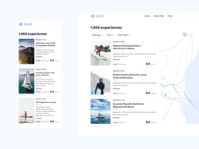Property Rental Marketplace - Impressions Page design filtering impressions marketplace mobile property real estate search ui ux web