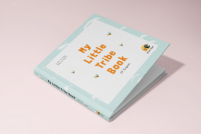 My Little Tribe Book - Activity Book for Preschoolers brand style branding children design graphic design illustration layout design pastels publishing design toys typography vector