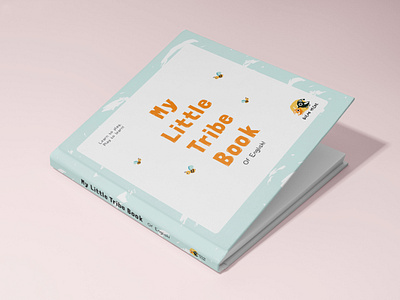 My Little Tribe Book - Activity Book for Preschoolers brand style branding children design graphic design illustration layout design pastels publishing design toys typography vector