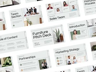 Lebemq Furniture Pitch Deck branding business presentation clean design finance furniture deck graphic design investor minimal pitch deck pitchdeck powerpoint template presentation proposal simple slide presentation slides