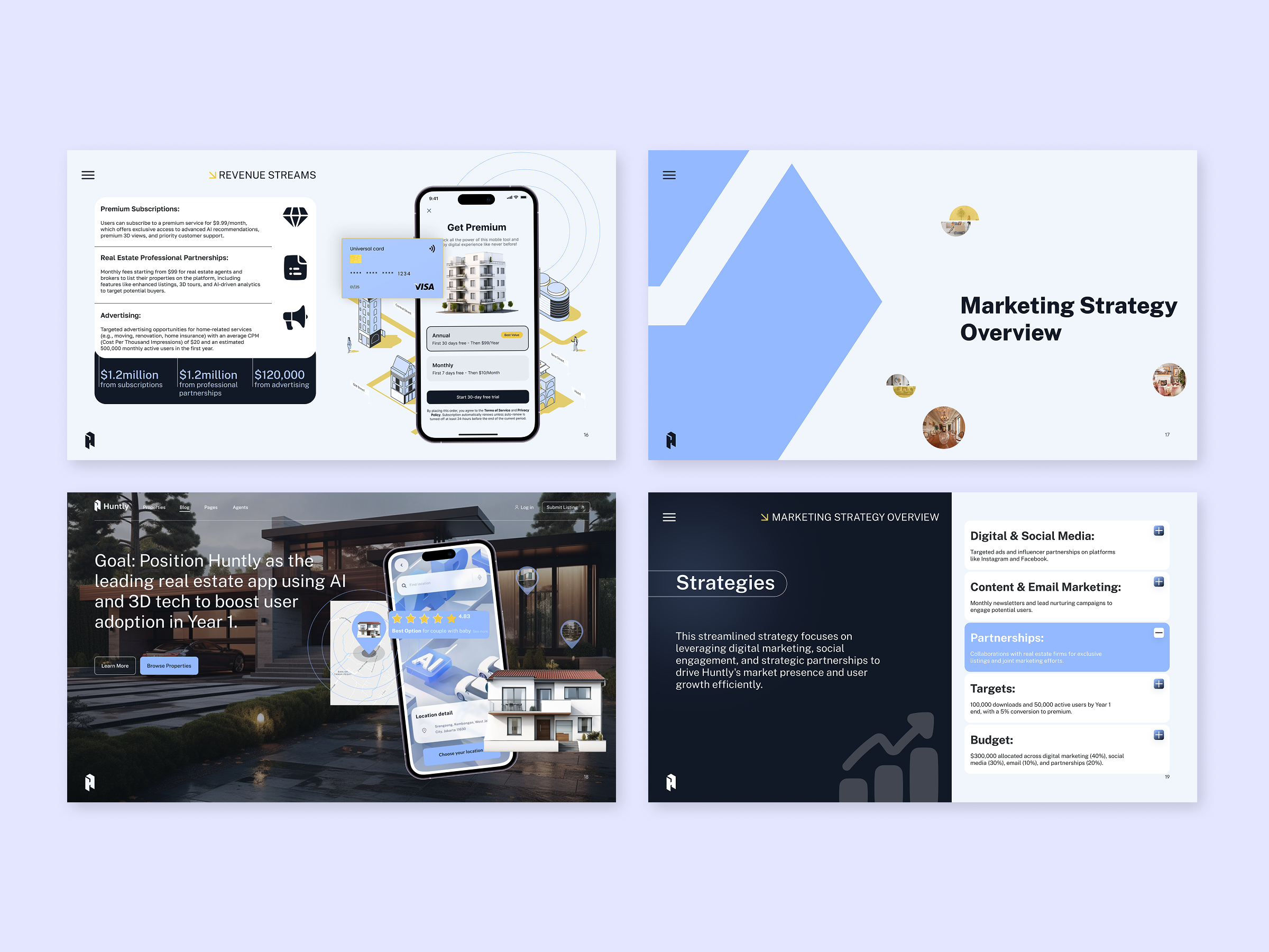 Example of Presentation/Pitch Deck Design