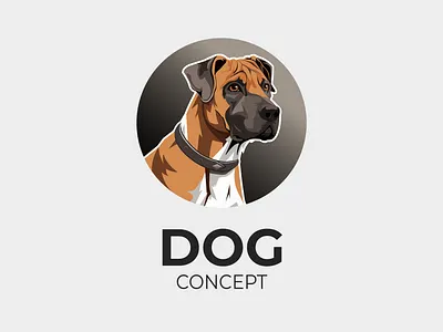 Unique Dog Logo Design brandidentity branding design dog elegant graphic design illustration logo mascot purchase sale ui ux vector