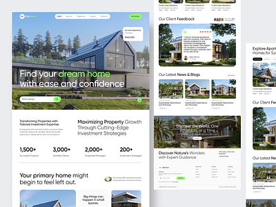 Real Estate Landing page