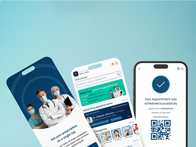 Medical Health Care Mobile App UI Design🔥 app design appointment booking design elegant health landing page medical meditech modern ui uiuxdesignlab uiuxlabs ux