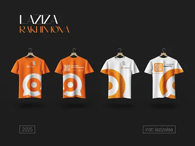 T-SHIRT DESIGN 2025 aesthetic branding clothes design graphic design hr illustration laziza logo nohunt photoshop race recruiting t shirt tashkent uzbekistan
