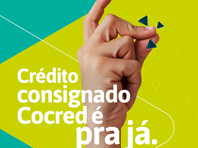 Campanha Crédito Consignado Sicoob Cocred 2022 advertising branding campanha conceito copywriting kv publicidade redação redação publicitária