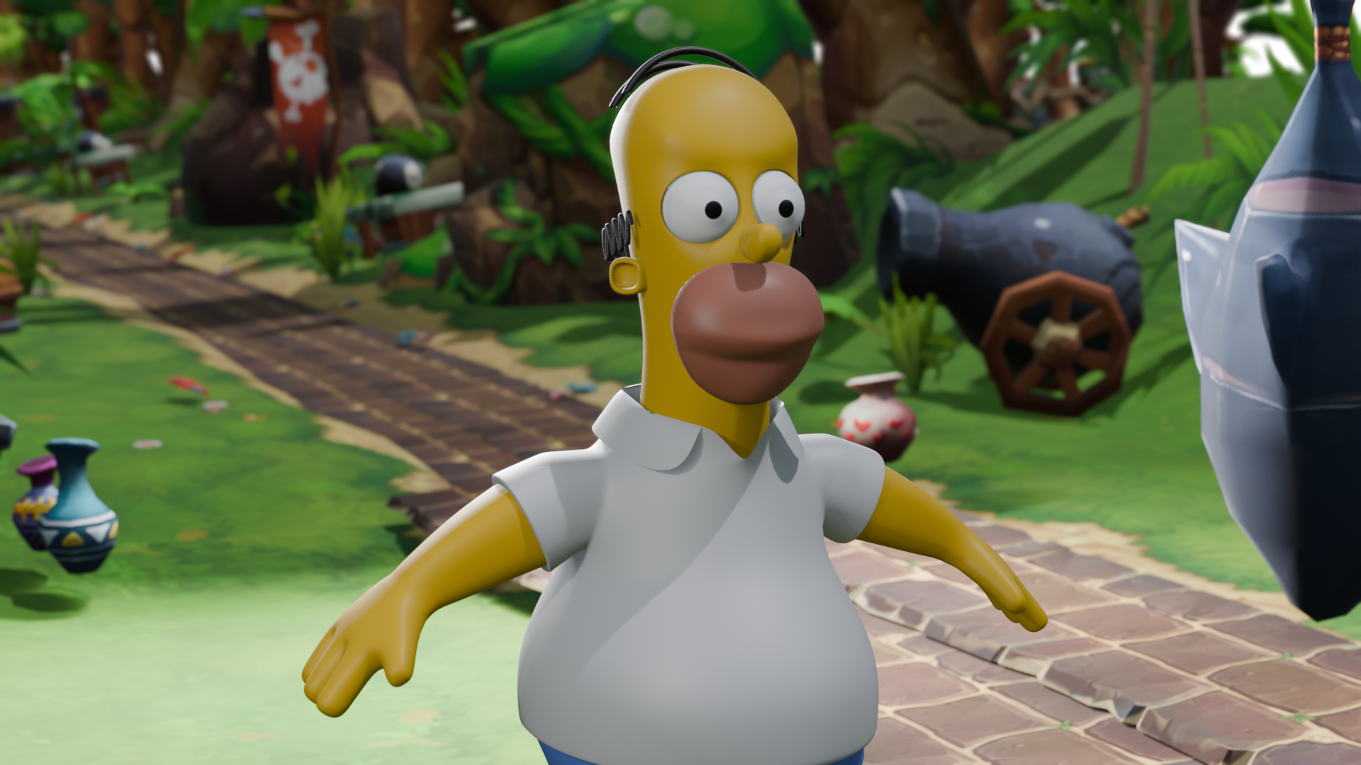 Homer Jay Simpson (Blender) 3d blender cartoon character simpsons