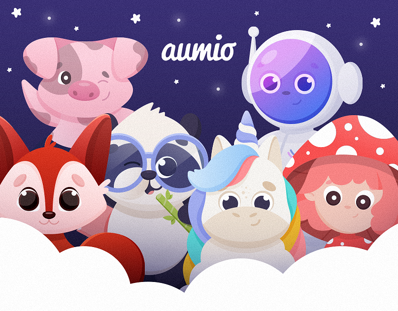 Aumio- Character Design character character design digital digital illustration illustration illustrator mascot process procreate sketches sketching vector