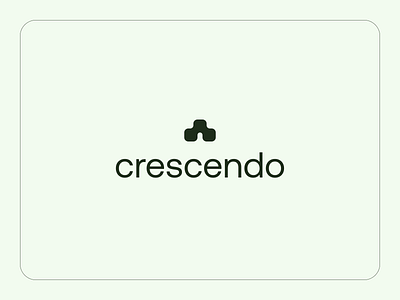 crescendo branding graphic design logo logo design