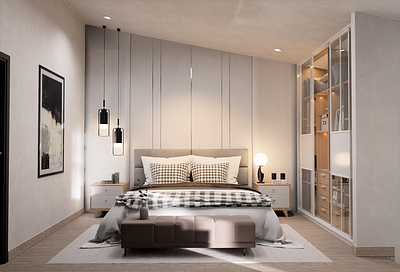 Another Bedroom Proposal 🥰 3d design architecture archkey bedroom bedroomdesign design house design interior minimalist modern modernbedroom muji photorealistic residential wood