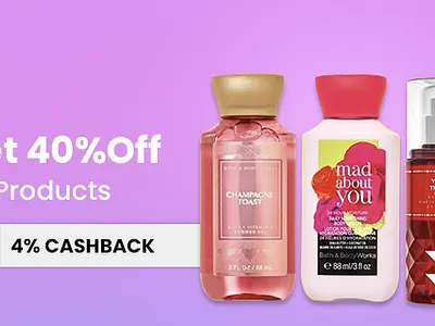 Bath And Body Works banner bath and body products bathandbodyworks bathbodyproducts bathproducts branding cashback design graphic design off post products ui