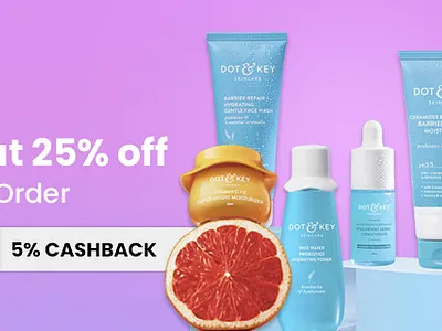 Dot & Key banner branding cashback design dotandkey dotkey flat off graphic design off order post products ui