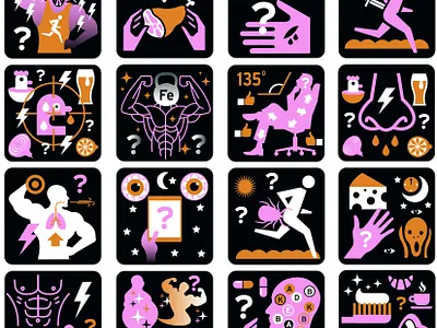 Sport and Food Icons design food icon icons pictogram quickhoney sports