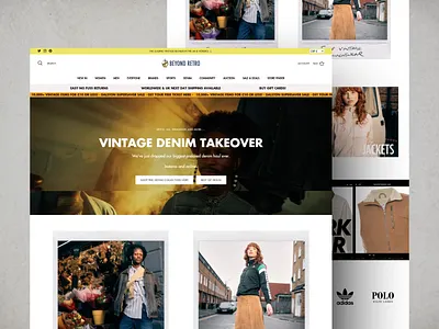Beyond Retro LABEL – Sustainable Upcycled Fashion Design UX/UI artdirection branding circularfashion dribbbledesign ecofriendlydesign ecommercedesign ethicalfashion fashioncasestudy fashionux minimaldesign productstorytelling recycledfashion slowfashion sustainablebrand sustainablefashion typography uiux upcycledclothing uxdesign webdesign