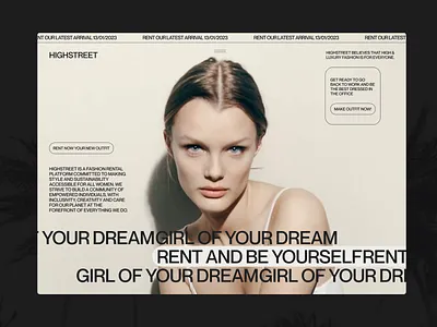 Rent Clothing ui website design branding design figma graphic design hero design illustration logo minimalistic typography ui ui design uiux ux vector web web ui webdesign website website design