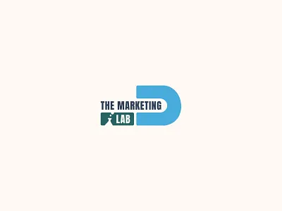 The Marketing Lab brand branding colors dade florida lab logo marketing miami retro vintage