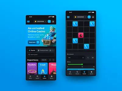BitRoyale Mobile betting casino app ui casino cases casino game casino landing page casino rewards casino ui casino ux casino website crypto casino crypto gambling cryptocurrency gambling igaming mobile casino online casino sports betting sportsbook web3 web3 casino