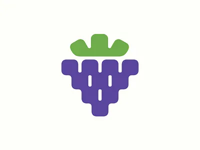 Berry Logo berry blackberry brand identity branding logo logomark plant strawberry vitamins