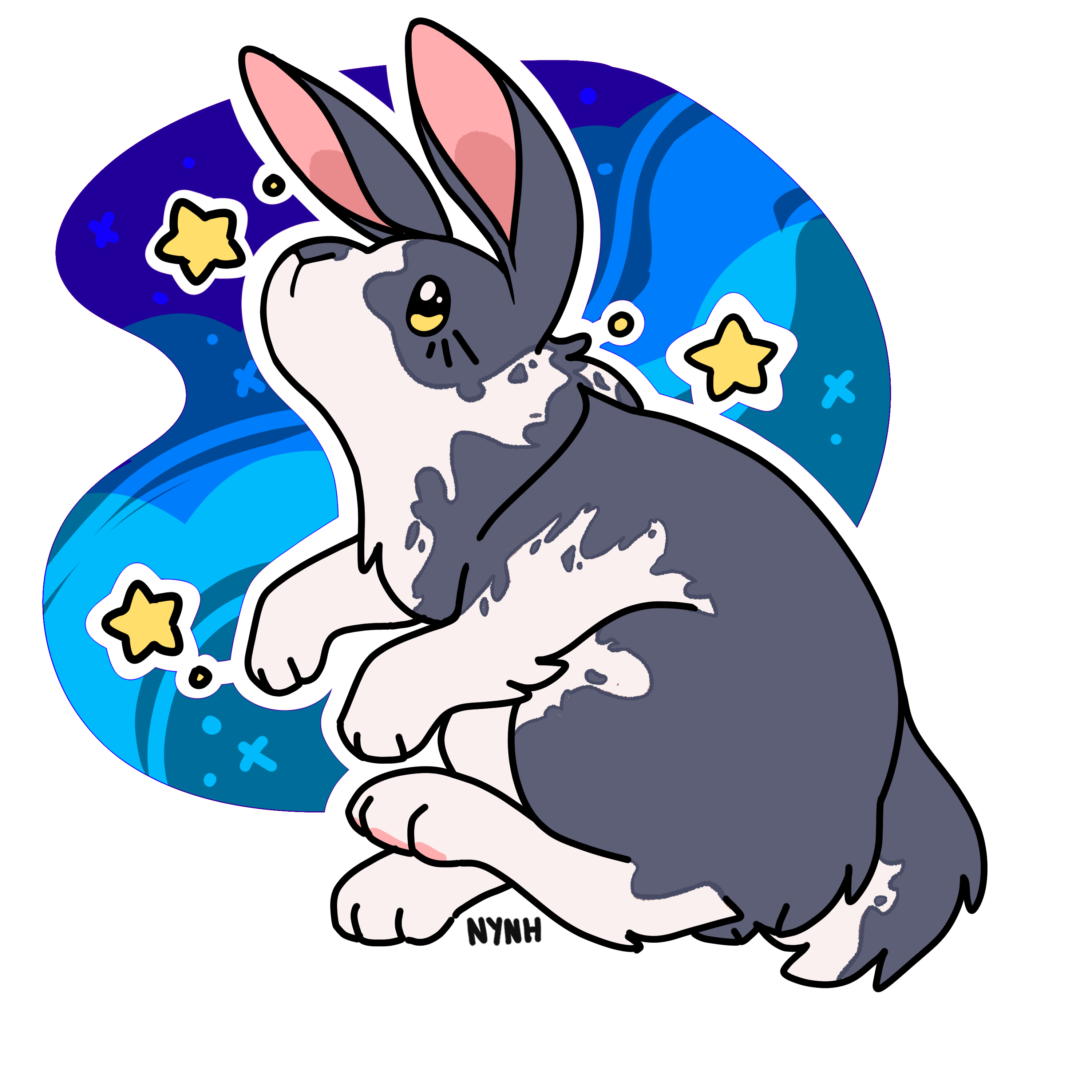 Starstruck clipstudio cute illustration star sticker stickerdesign