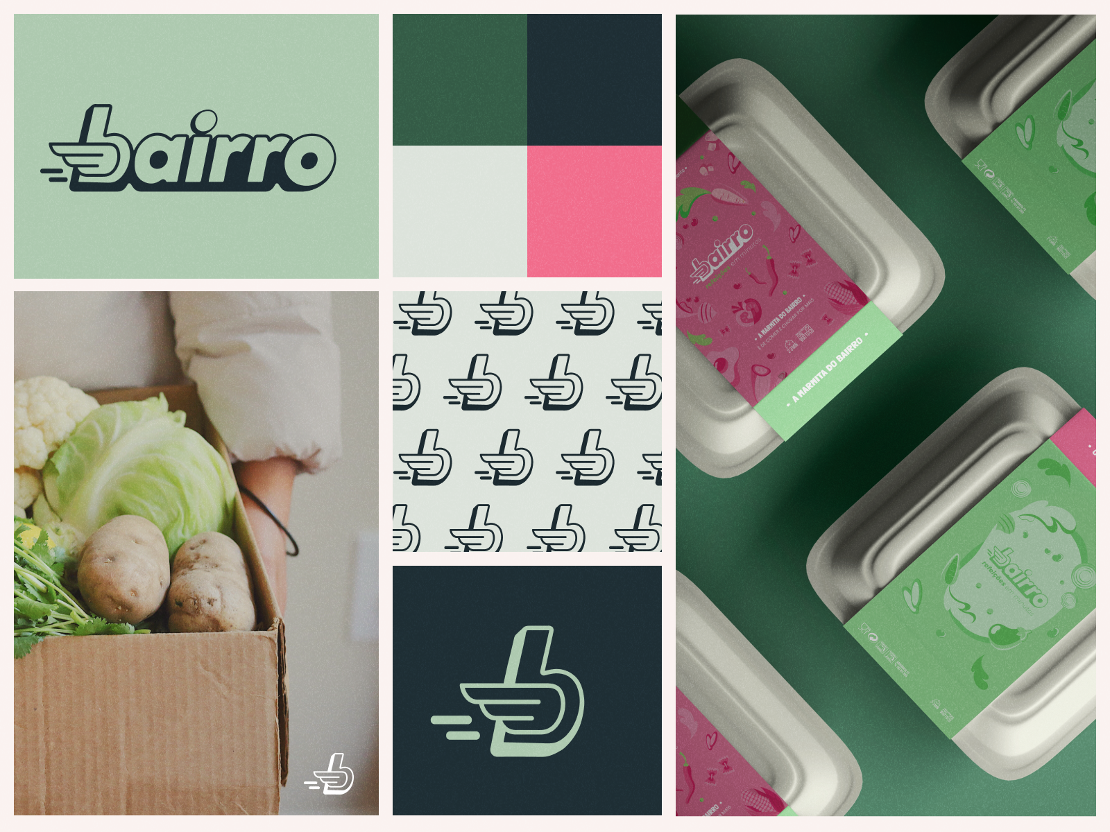 Grocery Delivery App — Brand Identity app delivery branding design food delivery graphic design grocery logo