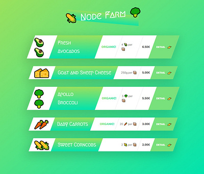 Node Farm branding graphic design ui