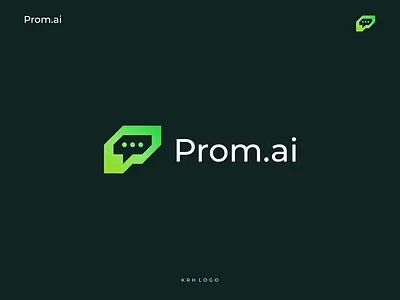 Letter P with Message icon Modern Logo Design ai app branding business logo company logo design graphic design letter p logo logo design message modern vector