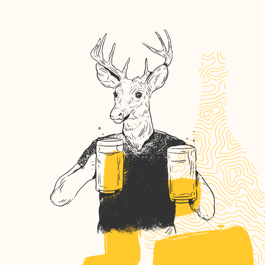 Pilsner art beer cartoon character cerveza character design deer design drawing illustration pilsner venado