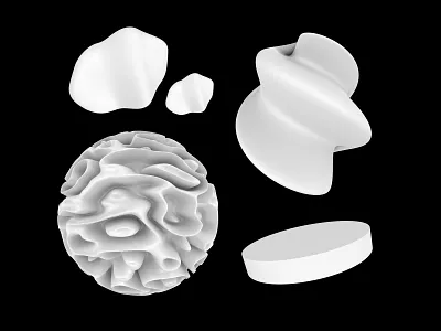 Design assets: Modern 3D White Shapes Collection 3d 3d assets 3d illustration 3d shapes brand design branding design design resources download free freebies graphic assets graphic design illustration modern resources ui vector webdesign white