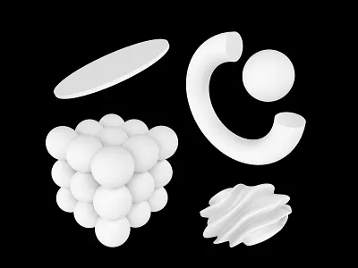 Design assets: Modern 3D White Shapes Collection 3d 3d assets 3d illustration 3d shapes brand design branding design design resources download free freebies graphic assets graphic design illustration modern resources ui vector webdesign white