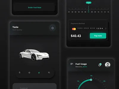 Next-Gen Smart Car UI Design