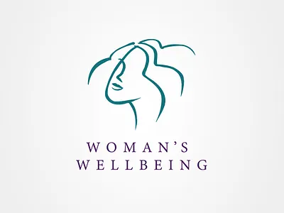 Woman’s Wellbeing Logo Design branding design graphic design identity logo logo design vector