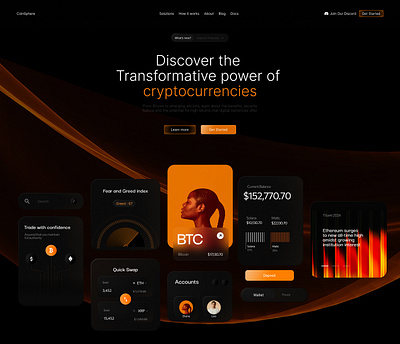 Dashboard Web UI dark dashboard inspired modern ui ux
