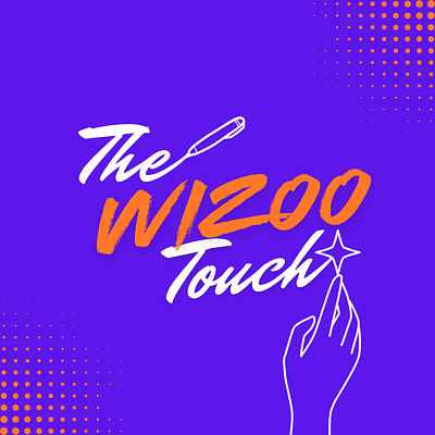 My Personal Brand Logo (The Wizoo Touch) branding graphic design logo typography