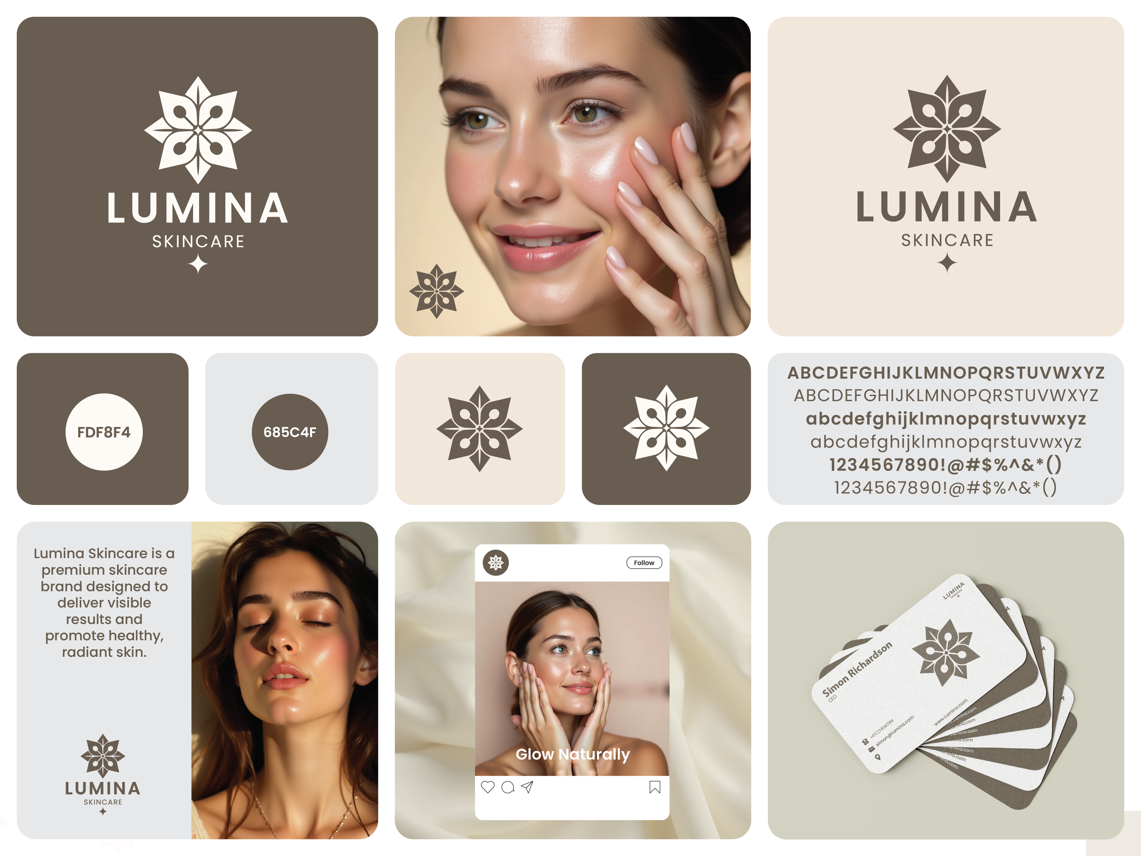 Example of Minimalist Logo Design Package